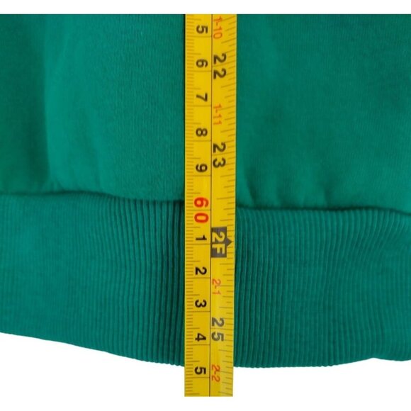 Caracilia, vintage Green Long Sleeve Sweatshirt Rayon Polyester Blend XS NWT - Picture 8 of 8